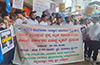 Ullal: NSUI stages protest over NEET question paper leak